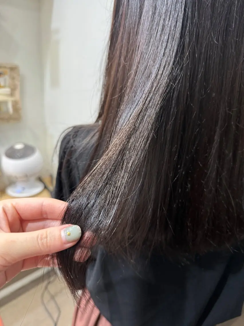 ロング 大塚 しおりのヘアスタイル