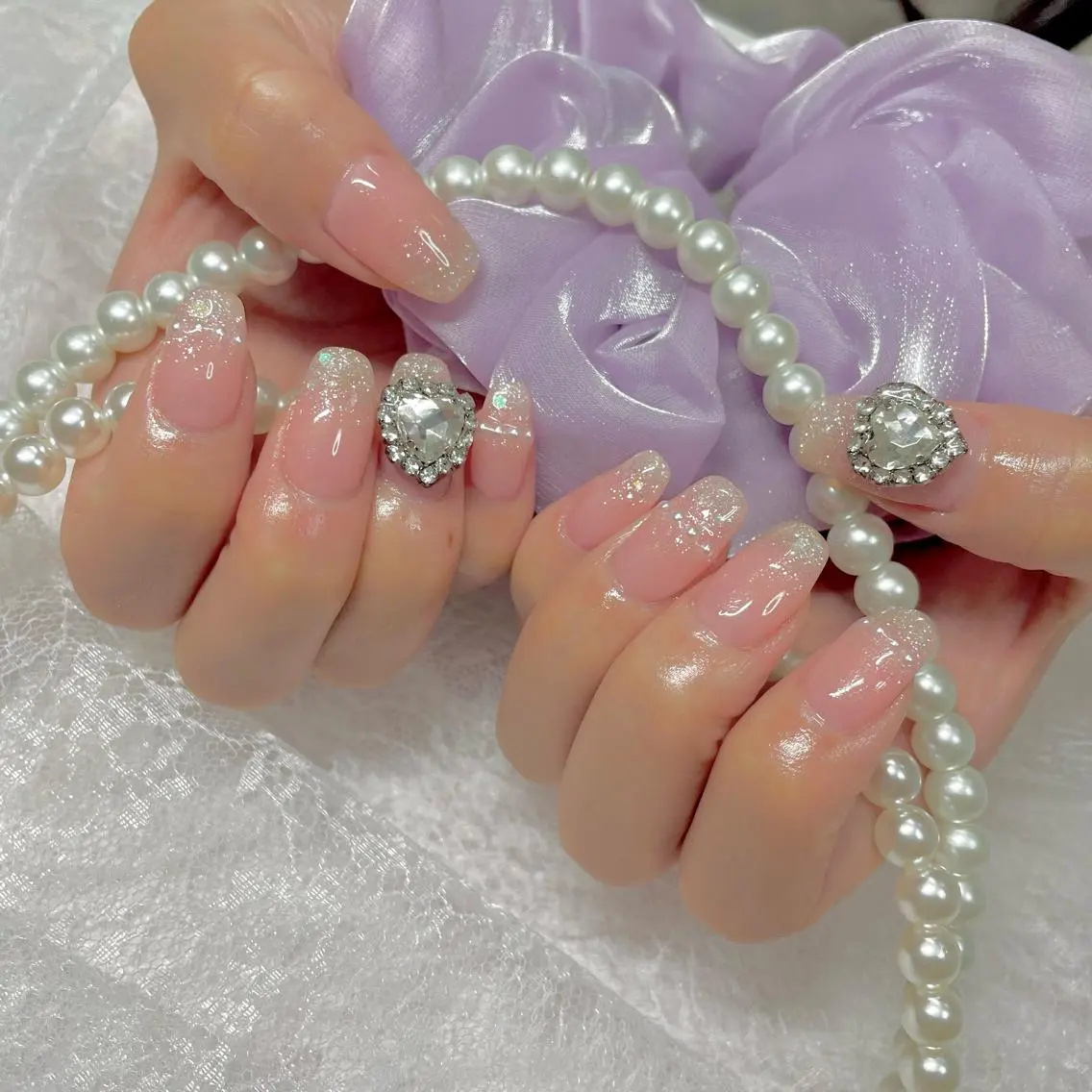ネイル ジェルネイル ハート J terrace Nailのネイルデザイン