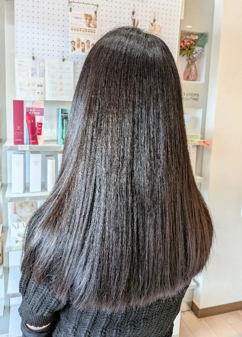 ロング トリートメント 深田 和瑛のヘアスタイル
