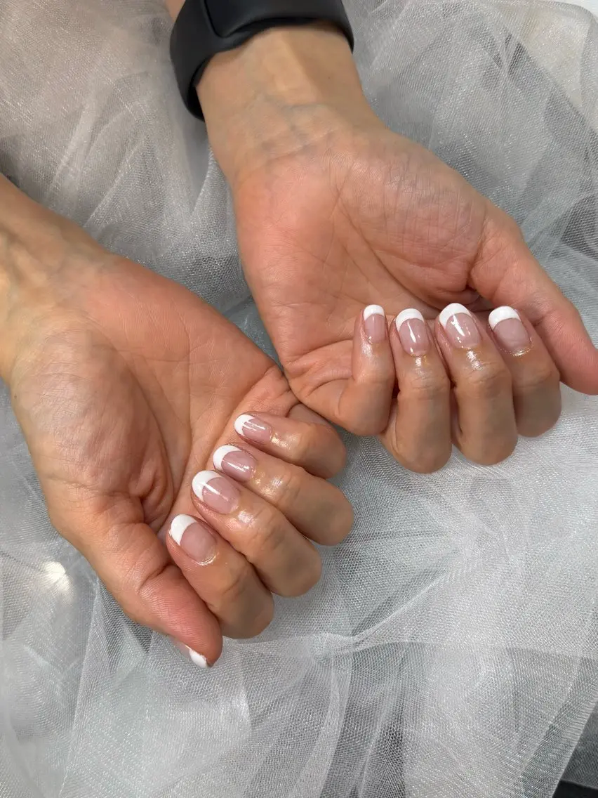 フレンチネイルの写真