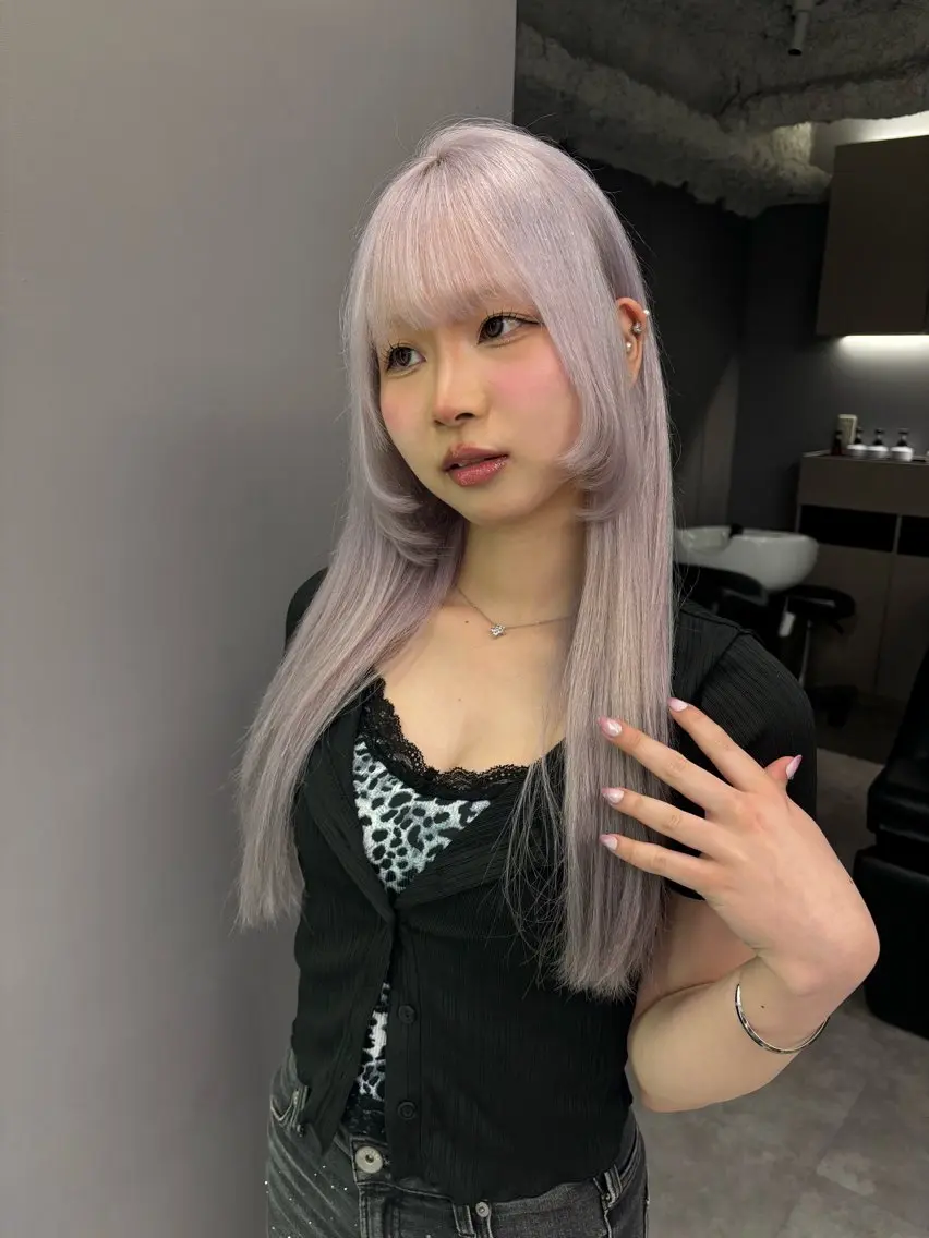 ロング カラー ヘアカラー デザインカラー /rioのヘアスタイル