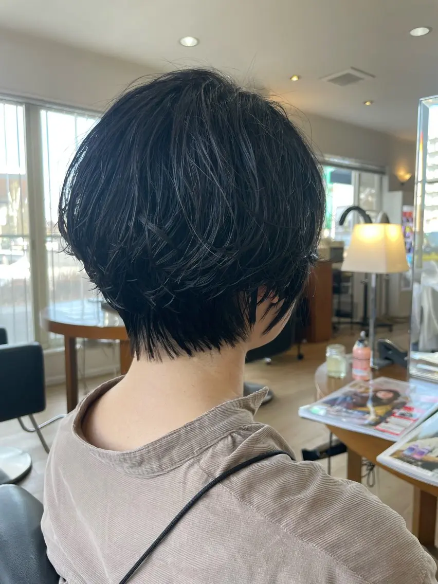 ショート カット パーマ トリートメント 小酒井 智洋のヘアスタイル