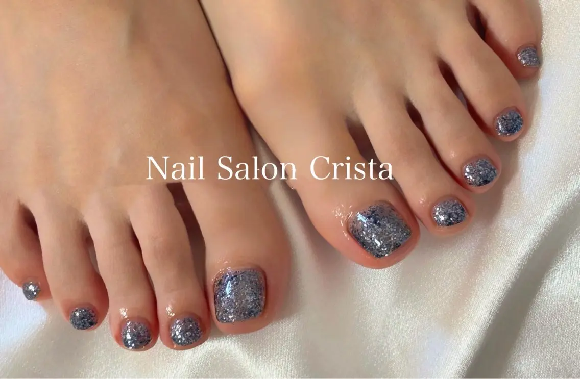 ネイル フットネイル CRISTA MOMOのネイルデザイン