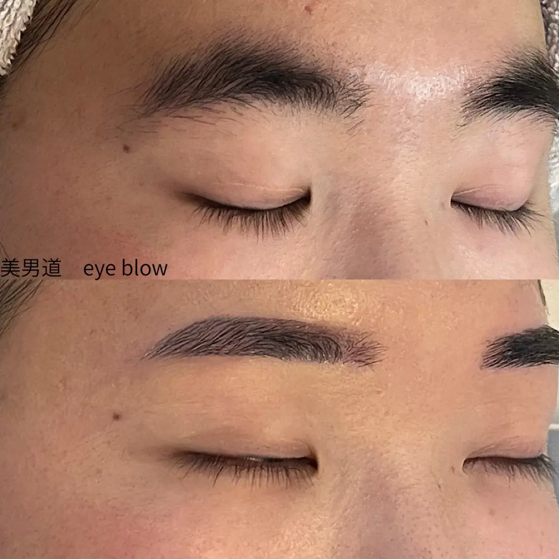 メンズ アイブロウ ワックス脱毛 眉カット BINANDO 桑原の眉毛・アイブロウイメージ