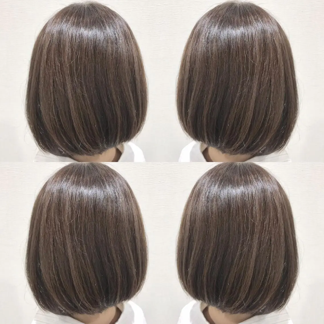 ミディアム カラー カット ヘアカラー 金沢 広美のヘアスタイル