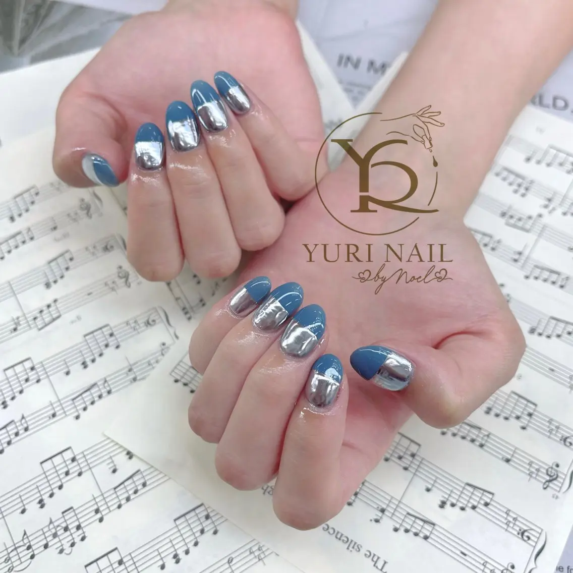 ネイル チークネイル フットネイル フレンチネイル グラデーション キラキラネイル ハンドネイル フットネイル ハンドケア YURI Nail Funabashiのネイルデザイン