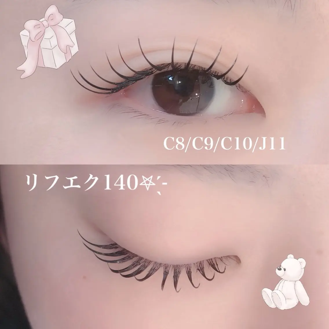 マツエク・マツパ マツエク EYELA maika🎀のマツエク・マツパデザイン