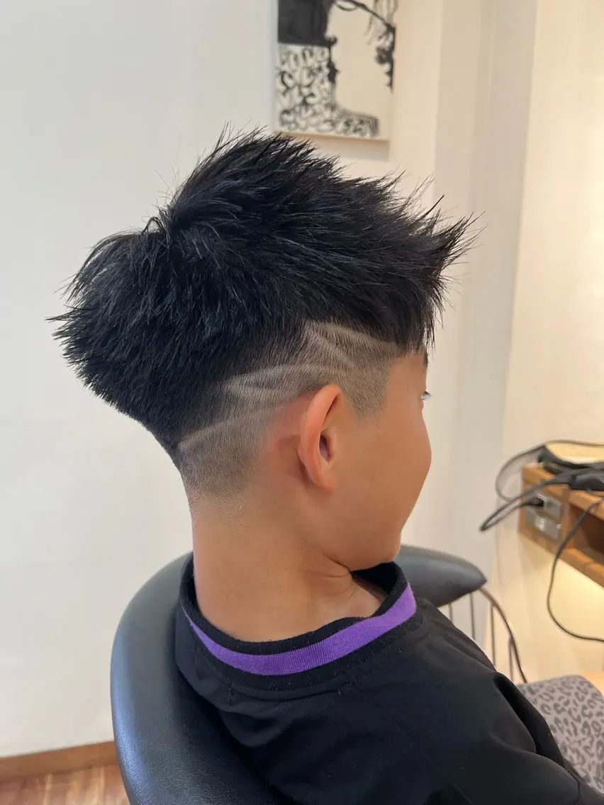 メンズ キッズ 西村 和樹のヘアスタイル