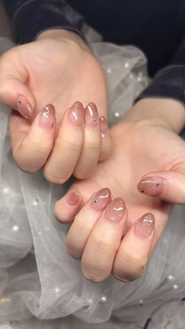 ネイル ジェルネイル グラデーション happiness nailのネイルデザイン