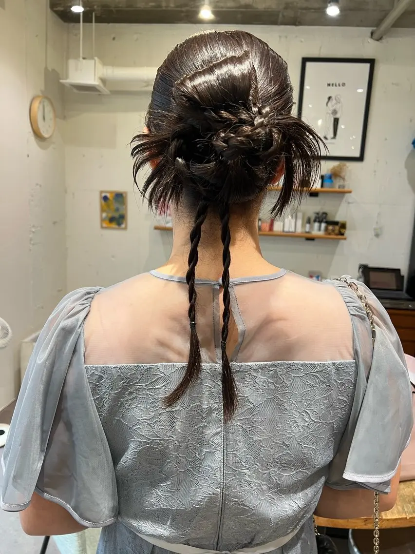 ヘアアレンジ ヘアセット 風元 亜友美のその他イメージ