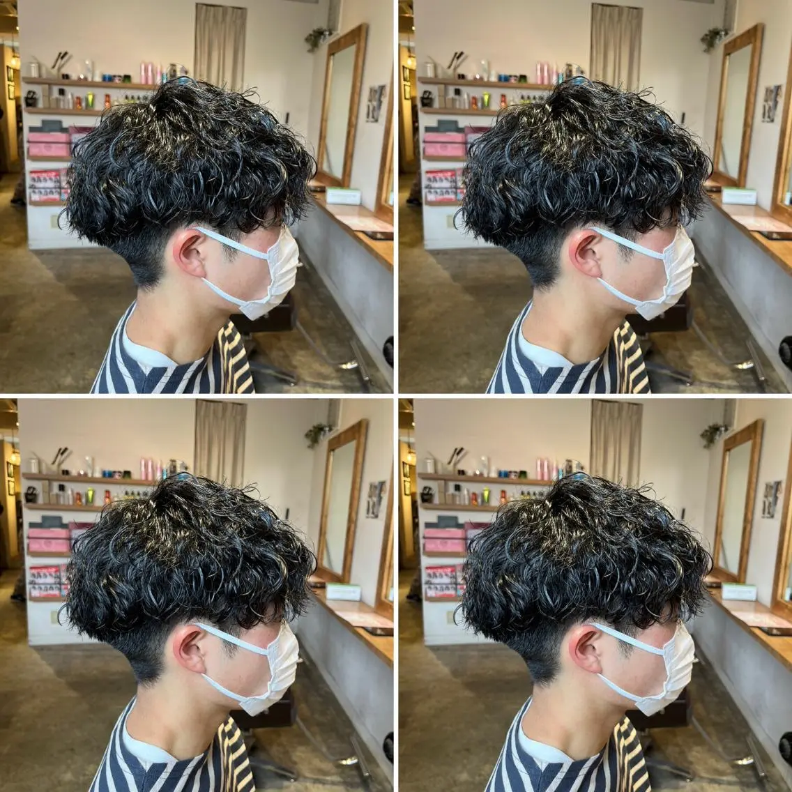 パーマ メンズ カット パーマ トリートメント ヘアセット メンズパーマ特化 店長望月謙二郎のヘアスタイル
