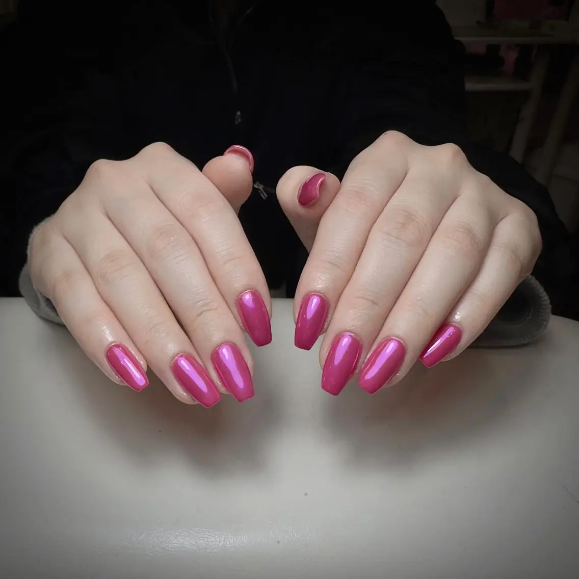 ネイル チークネイル フレンチネイル グラデーション 韓国ネイル マグネットネイル Hana Nailのネイルデザイン
