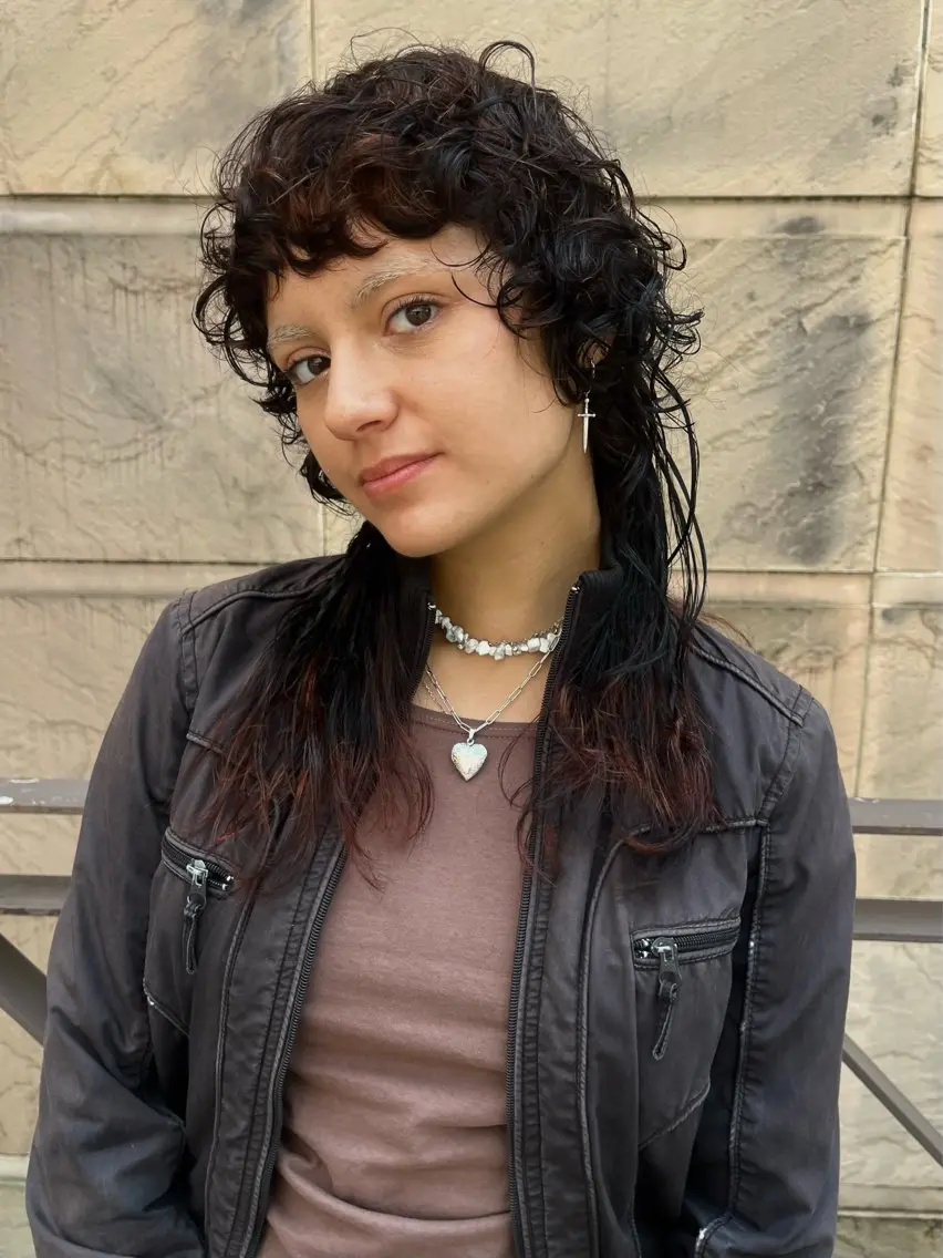 セミロング 渡邉 舞のヘアスタイル
