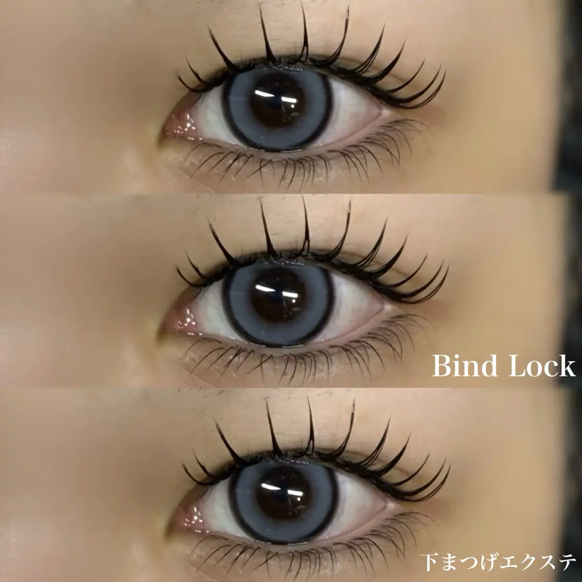 マツエク・マツパ マツエク NOA名駅束感まつげ ×眉毛SENA🎀のマツエク・マツパデザイン