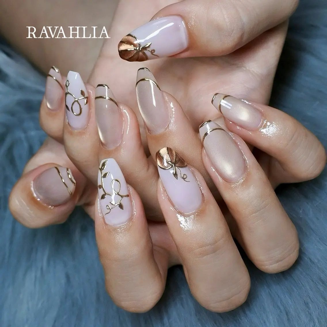 ネイル ハンドネイル nail room RAVAHLIAのネイルデザイン