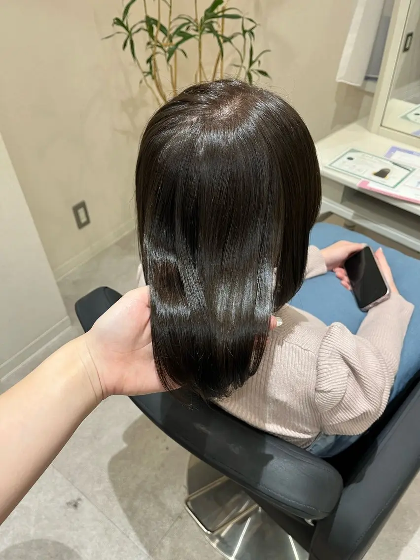 ショート カット ヘアカラー 髪質改善縮毛矯正/ 堤　葵生のヘアスタイル