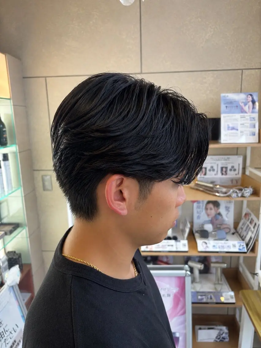 パーマ メンズ メンズパーマ ニュアンスパーマ カット パーマ メンズ垢抜け💫 菅野美花のヘアスタイル