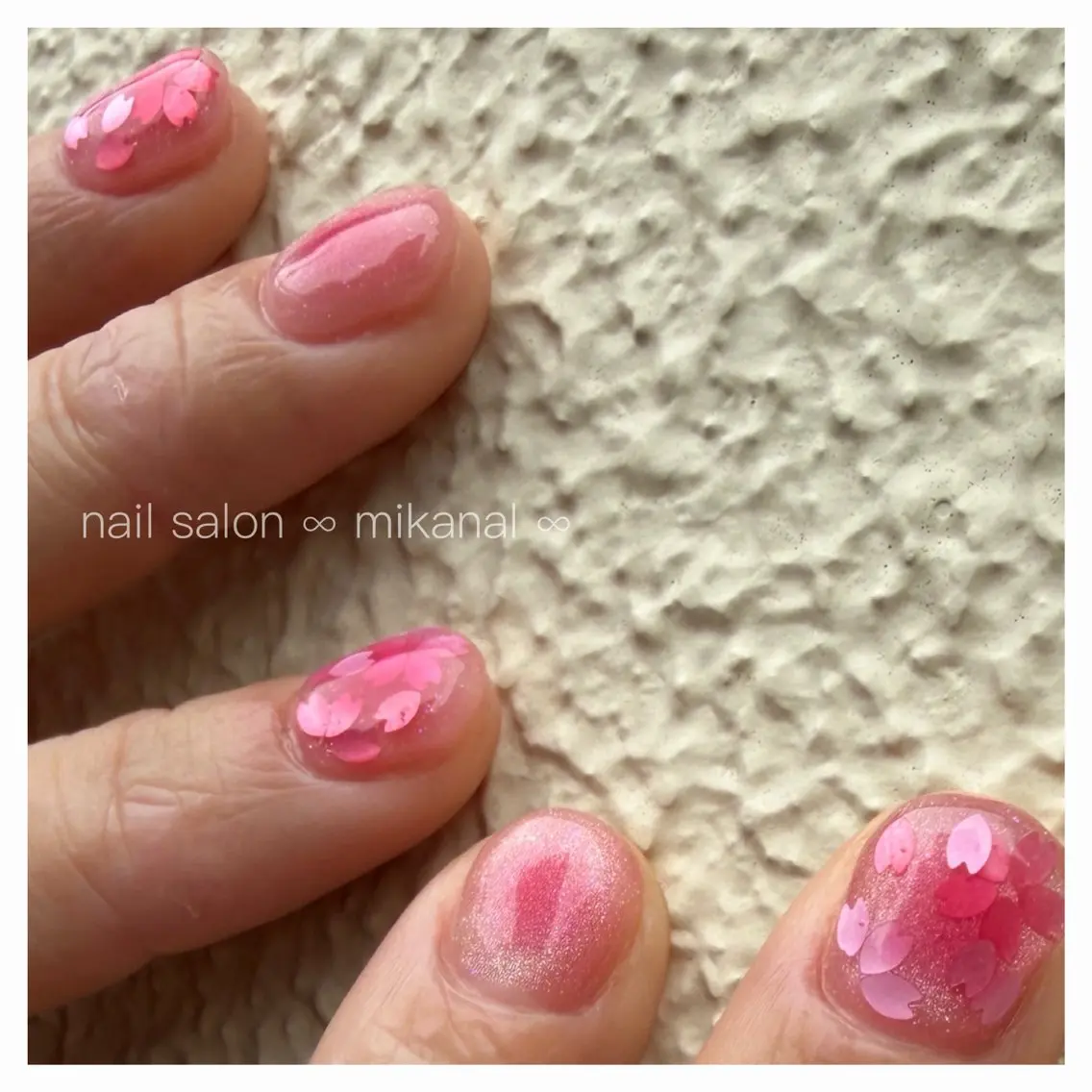 ネイル ハンドネイル nailsalon ∞ ﾐｶﾅﾙ ∞のネイルデザイン