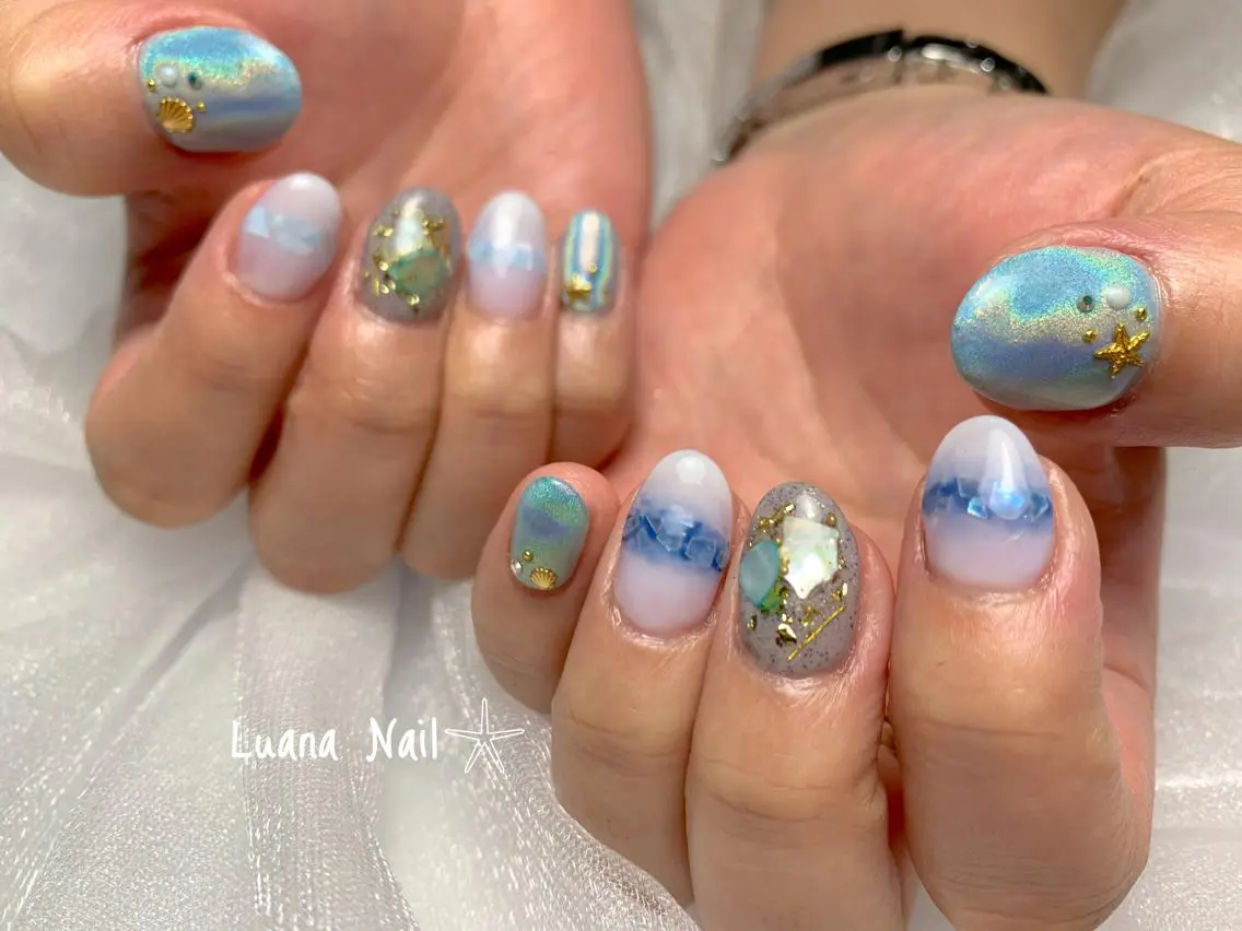 ネイル ハンドネイル BeauJu by Luana Nailのネイルデザイン