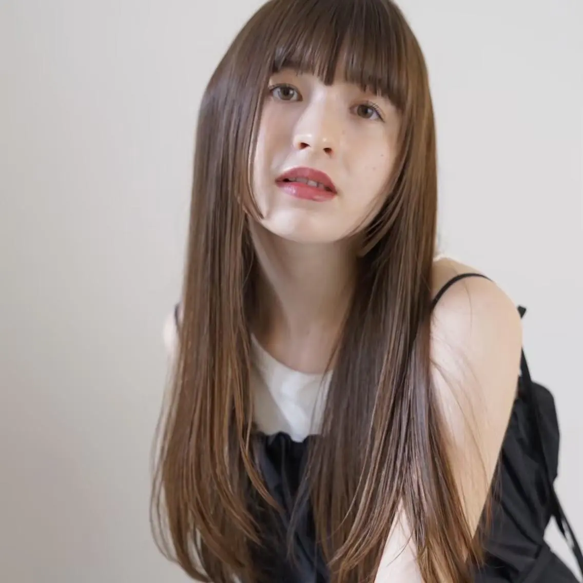 カラー ヘアアレンジ トリートメント ✨透明感カラー✨ suzuka🫧のヘアスタイル
