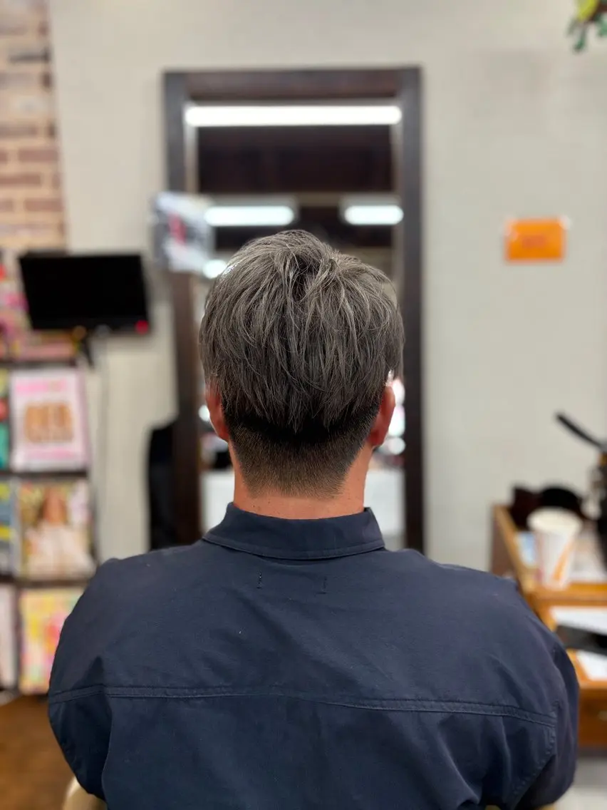 カラー メンズ 生駒のパーマ達人 FEELけんけんのヘアスタイル