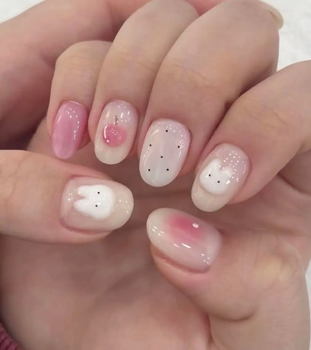 ネイル AN AN NAILKURUMEのネイルデザイン
