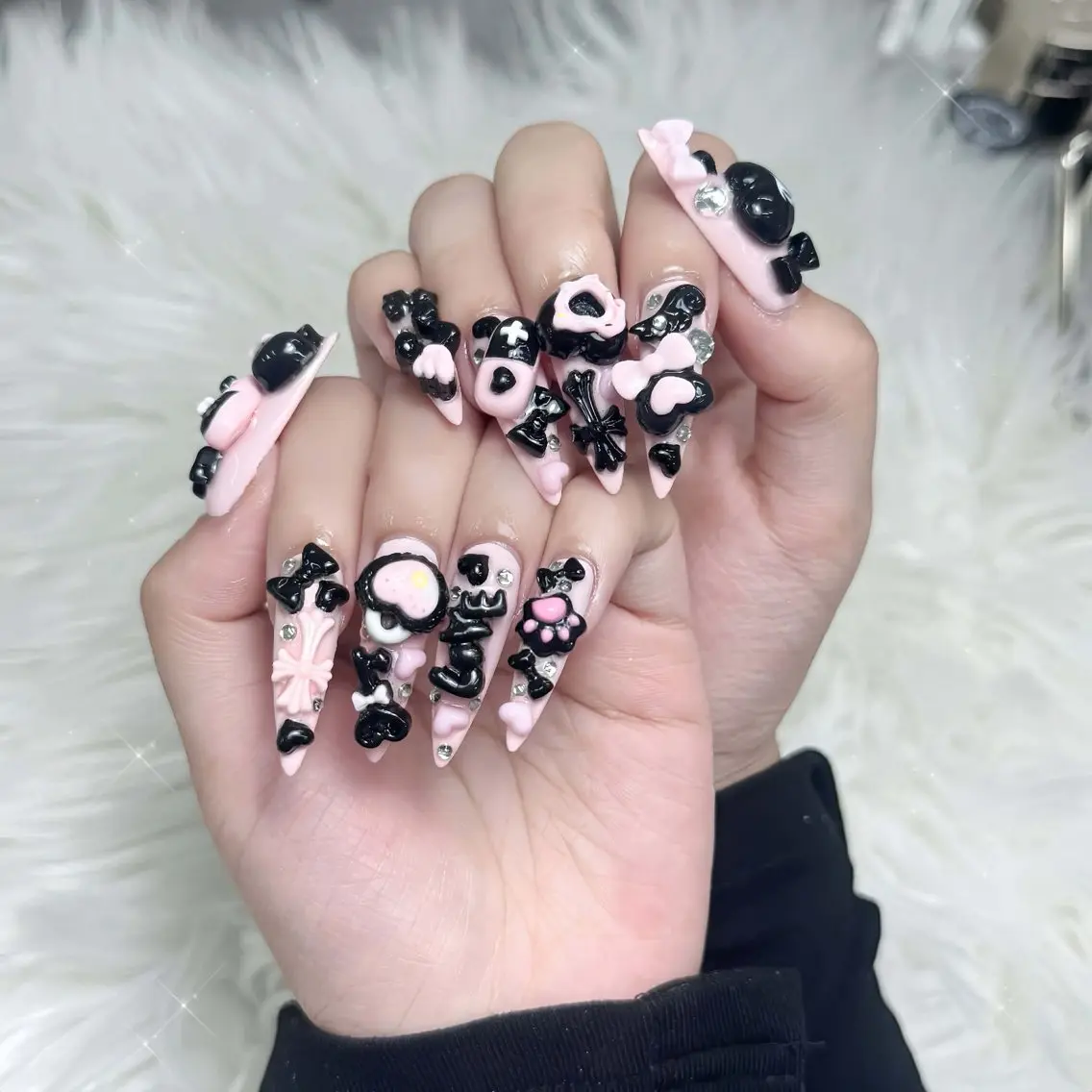 ネイル ハンドネイル ハンドケア Panda chan Novaのネイルデザイン