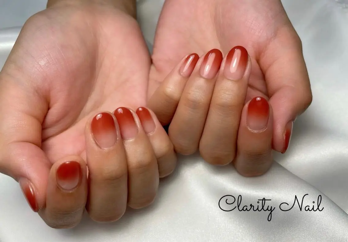 ネイル グラデーション ハンドネイル Clarity Nailのネイルデザイン