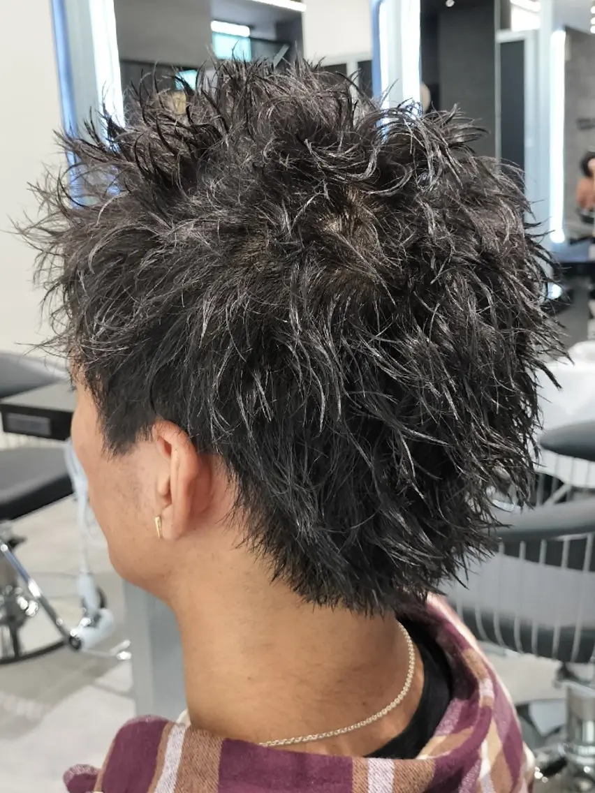 カット+ツイストパーマ🌀の写真