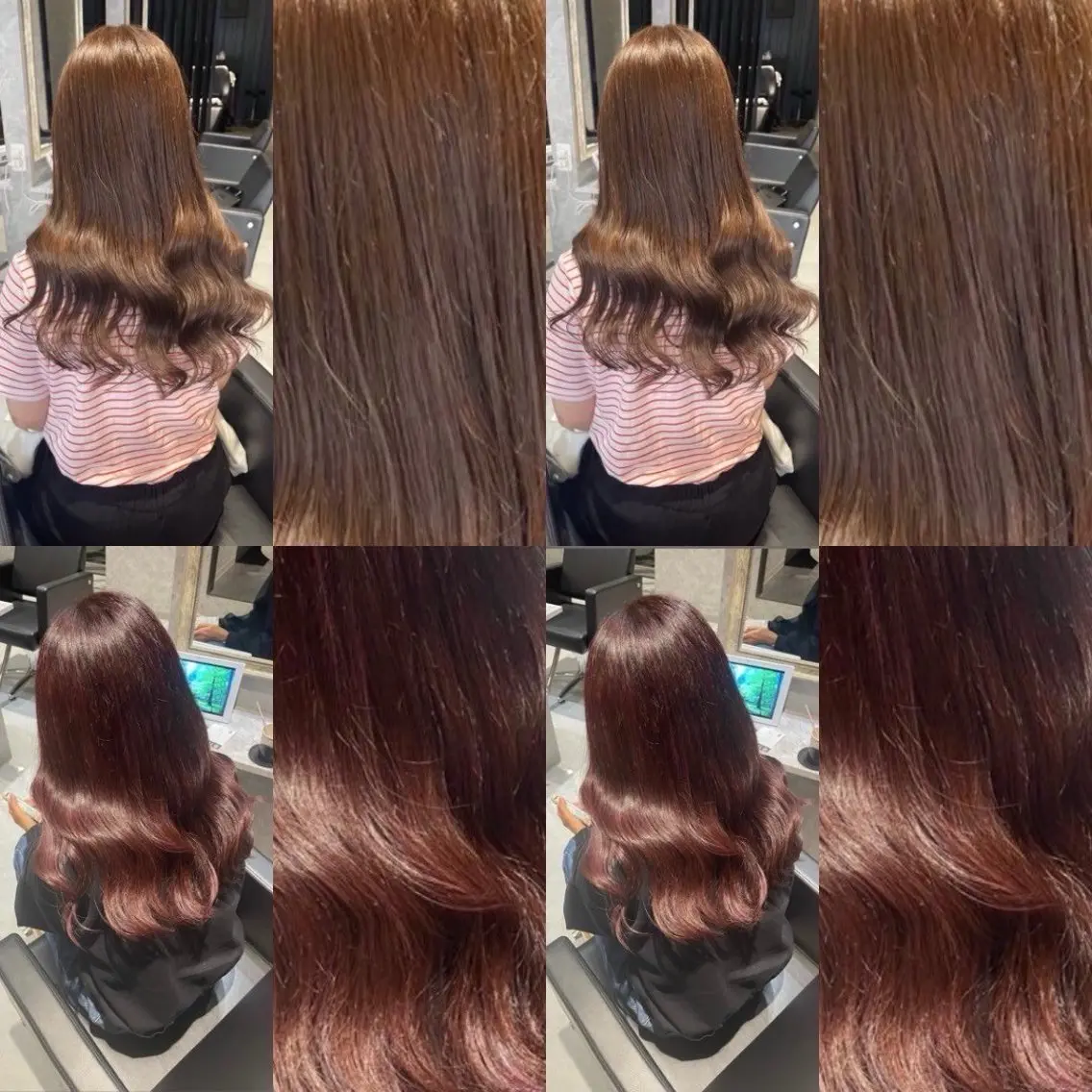 ‼️ツヤツヤワンカラー+髪質改善トリートメント‼️🌛❤️の写真