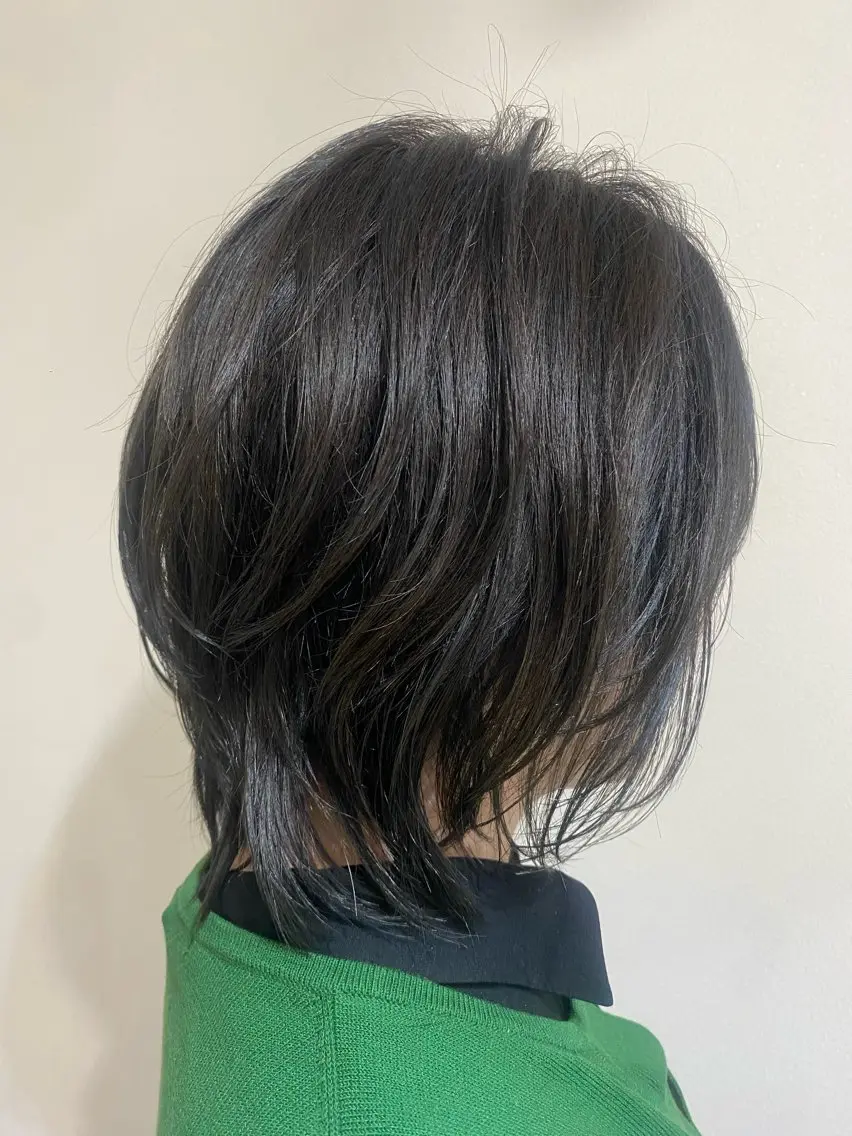 ショート カット ヘアカラー 山本 芳喜のヘアスタイル