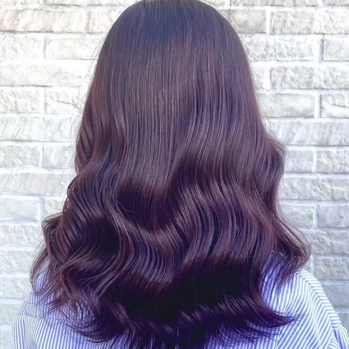 ロング カラー 縮毛矯正/ワンカラー モデル募集🫧羽夏のヘアスタイル