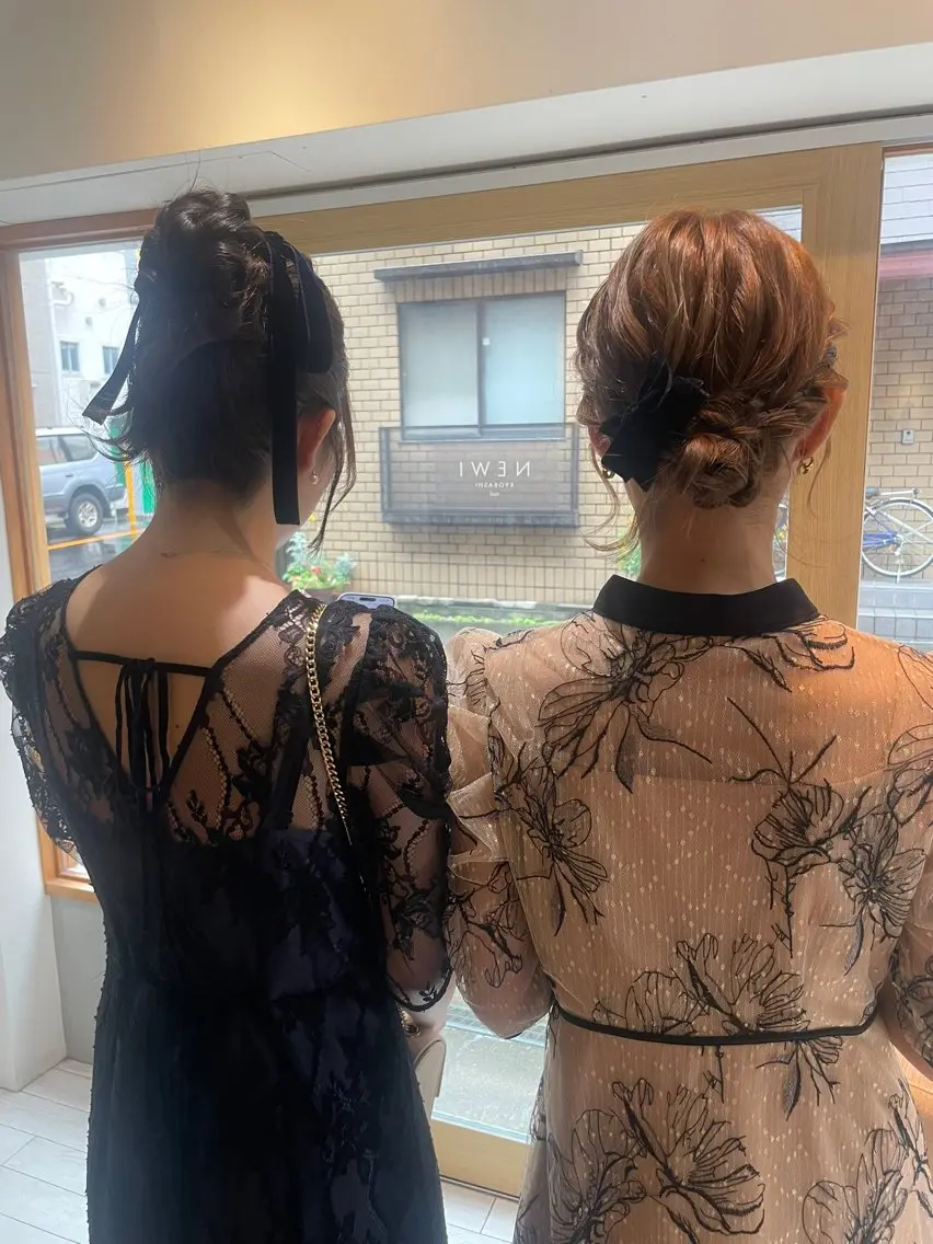 ヘアアレンジ 【ヘアケア特化型】 ネウィ京橋 juriのヘアスタイル
