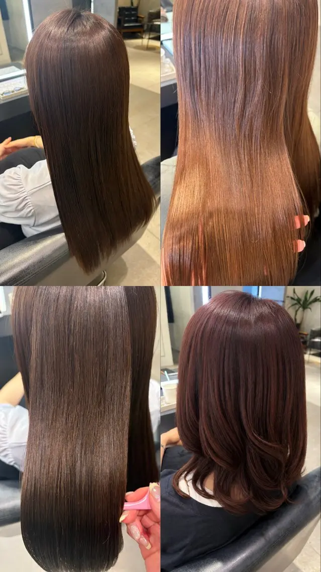ロング ヘアカラー ケア特化美容師 MITSUKIのヘアスタイル