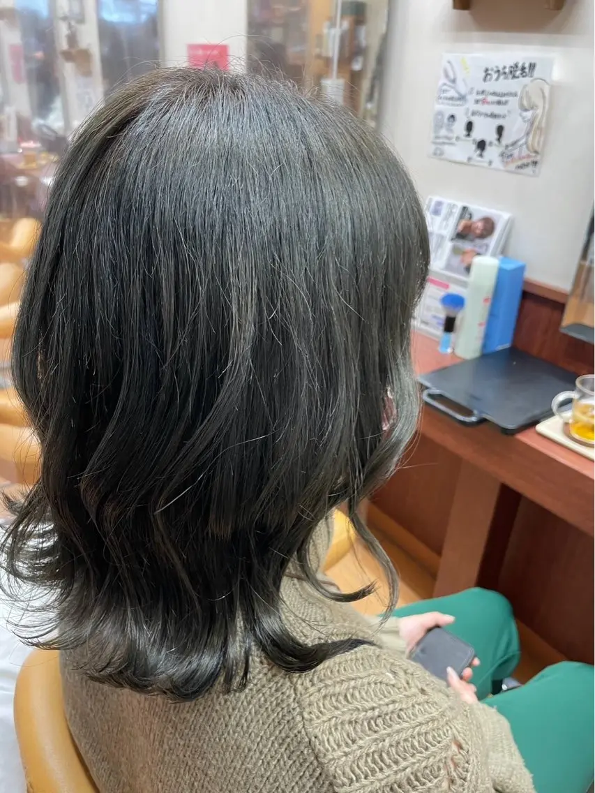 ミディアム カラー 平山 🌈髪質改善🌈のヘアスタイル
