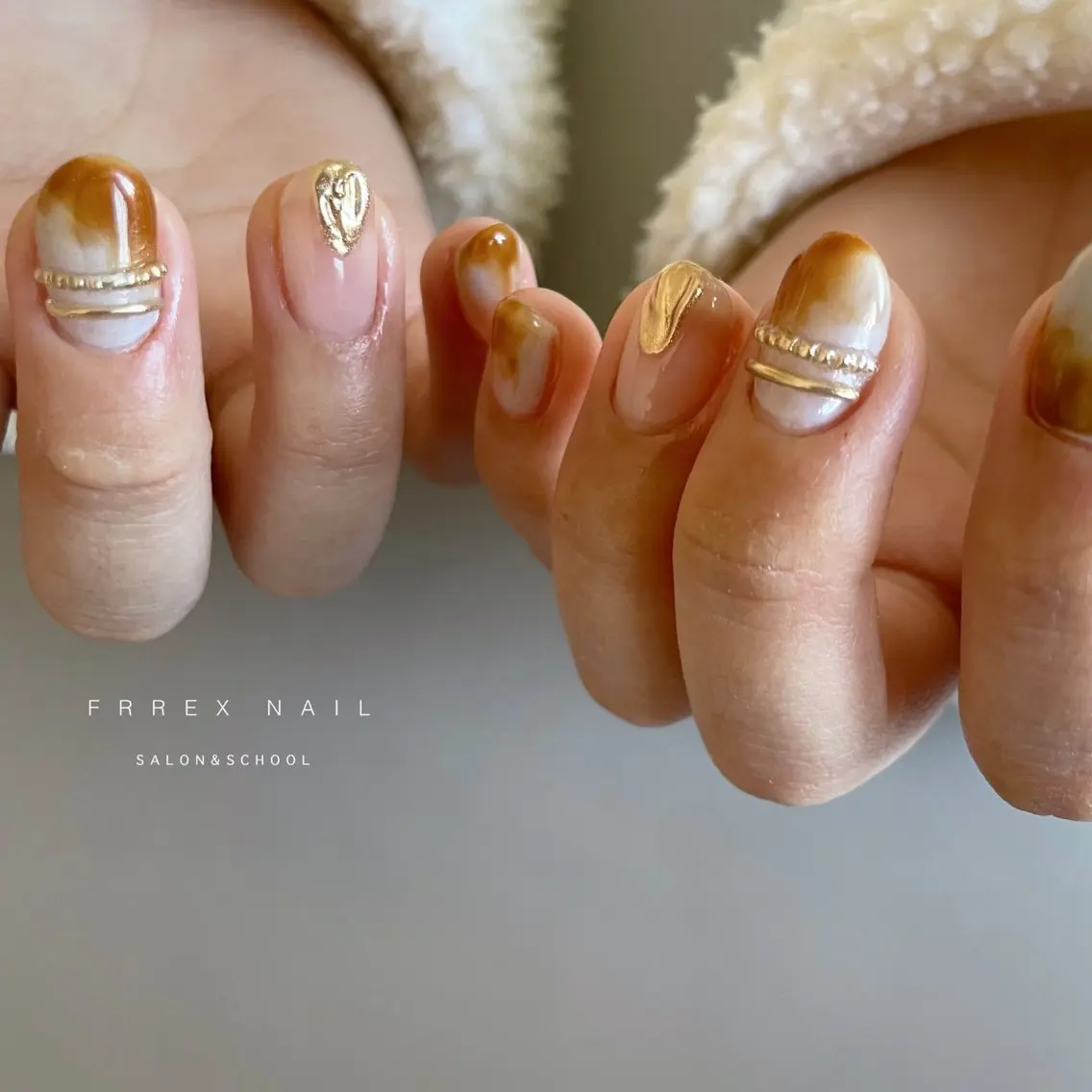 ネイル ニュアンスネイル ハンドネイル ハンドケア freex nail /ニュアンス/個性派のネイルデザイン