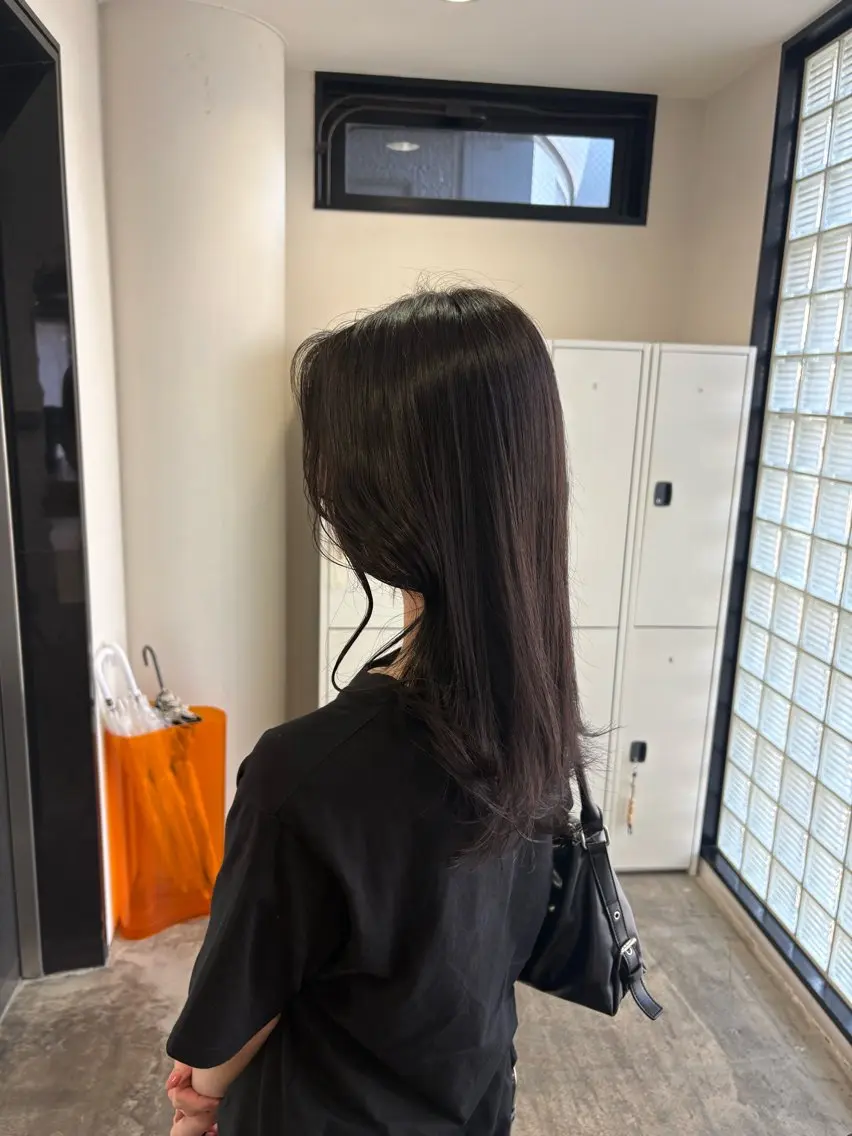 ロング カラー カット ヘアカラー レイヤー/髪質改善/ 吉野　妃香のヘアスタイル