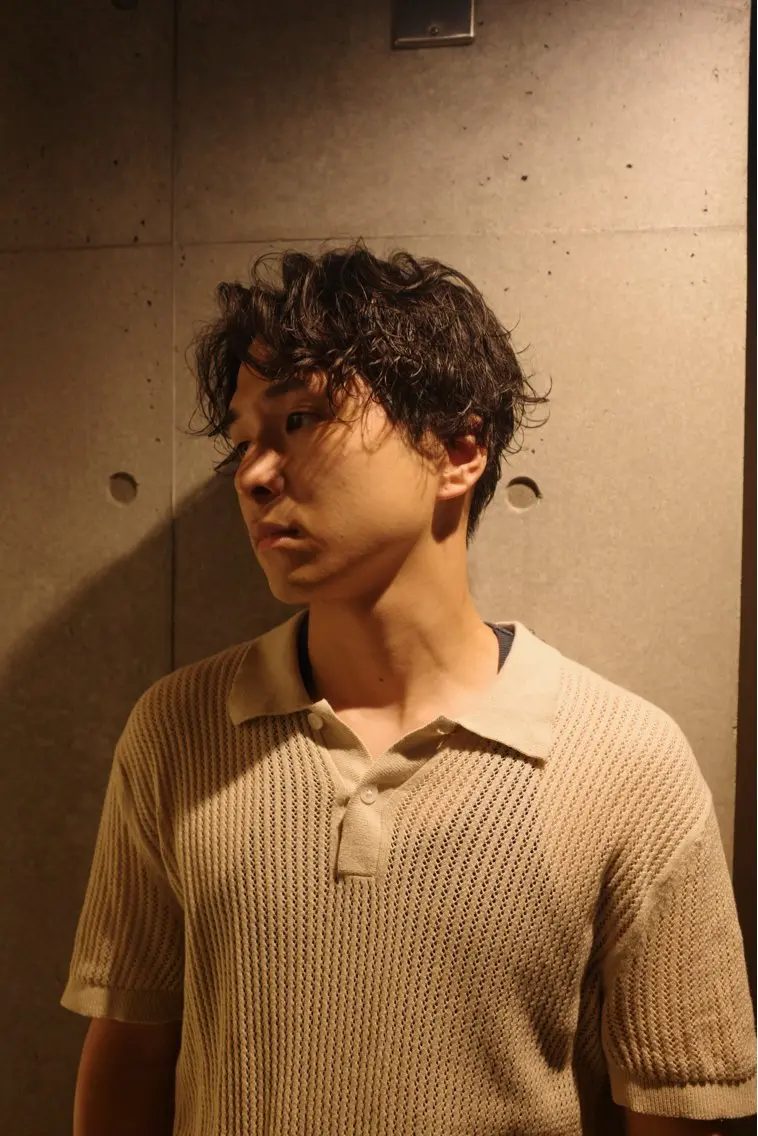 ショート パーマ メンズ メンズパーマ ニュアンスパーマ カット パーマ メンズパーマ/ボブ 星本広海のヘアスタイル