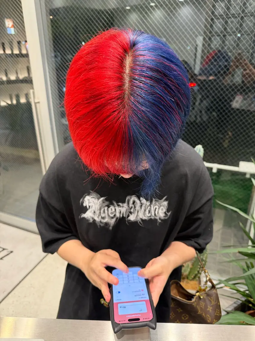 カラー ブリーチ ヘアカラー AIKA🤍 カットモデル募集🫧のヘアスタイル