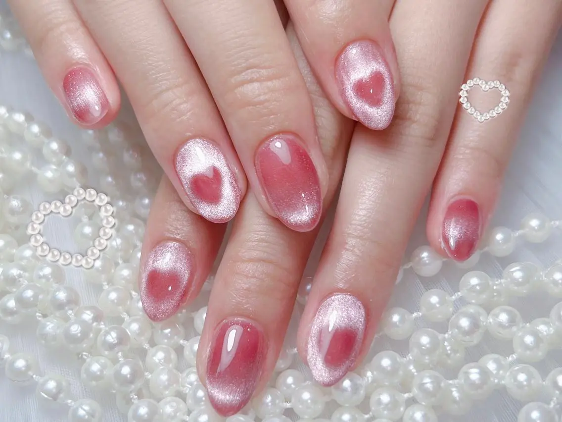 ネイル ハンドネイル 🎀まゆ 🪽🐾のネイルデザイン