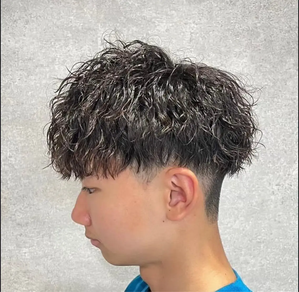 ショート パーマ メンズ 🖤Ayumi🖤 メンズ特化❤️‍🔥のヘアスタイル