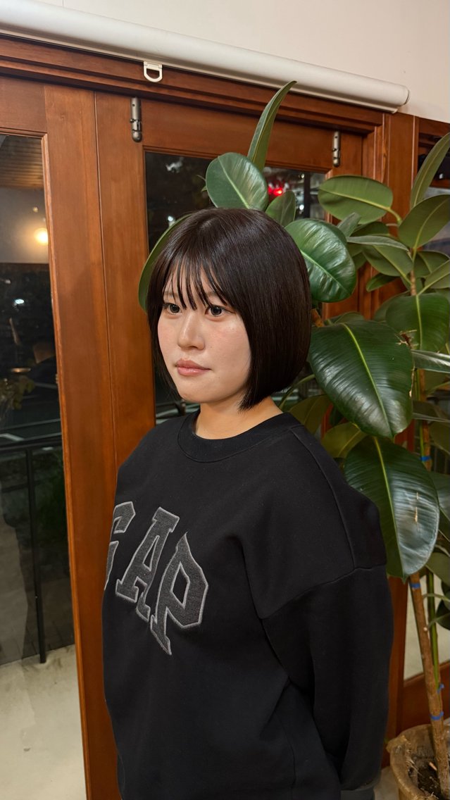 DEPT 西川もかのヘアスタイル