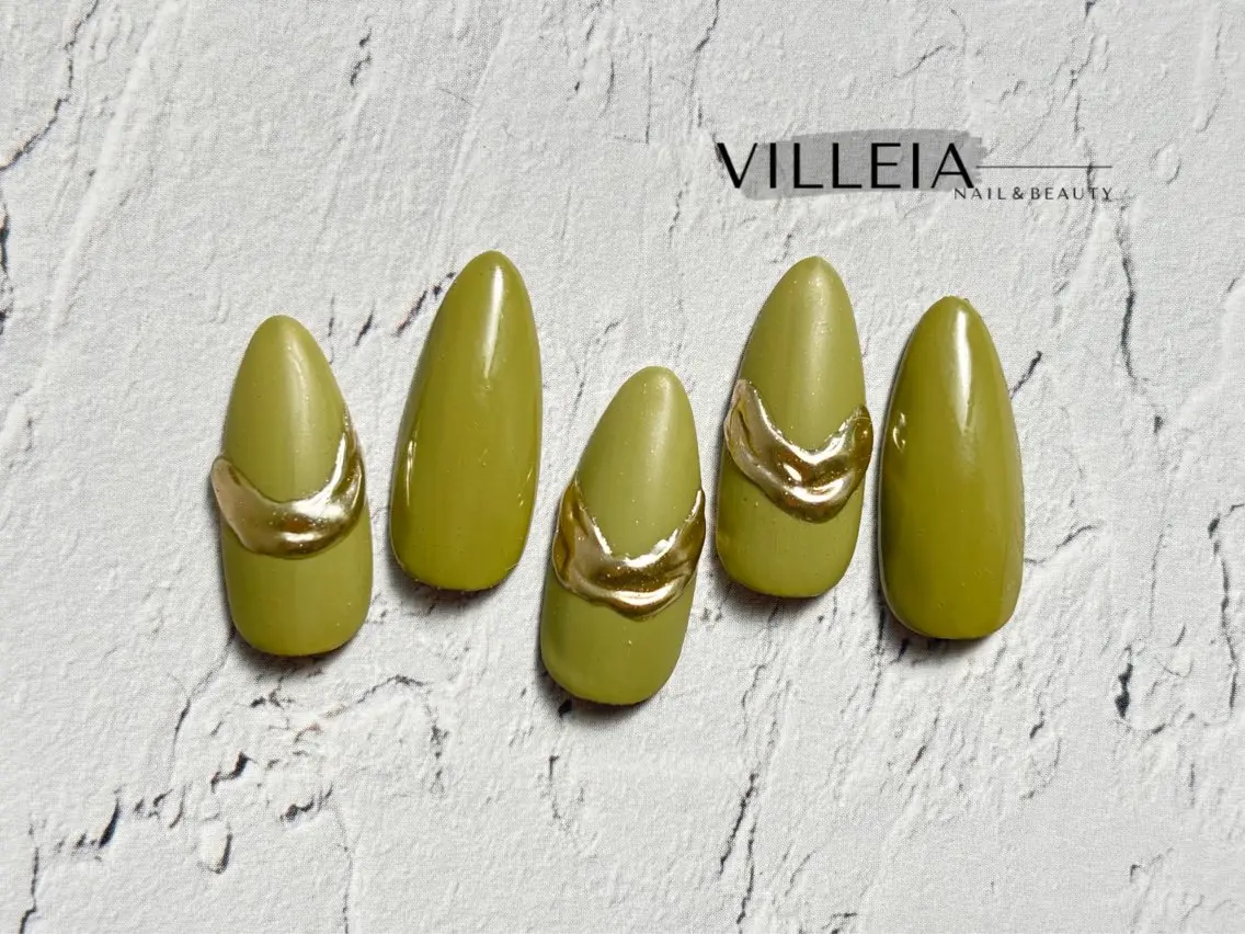 ネイル アートネイル シンプルネイル VILLEIA ヴィラレイアのネイルデザイン