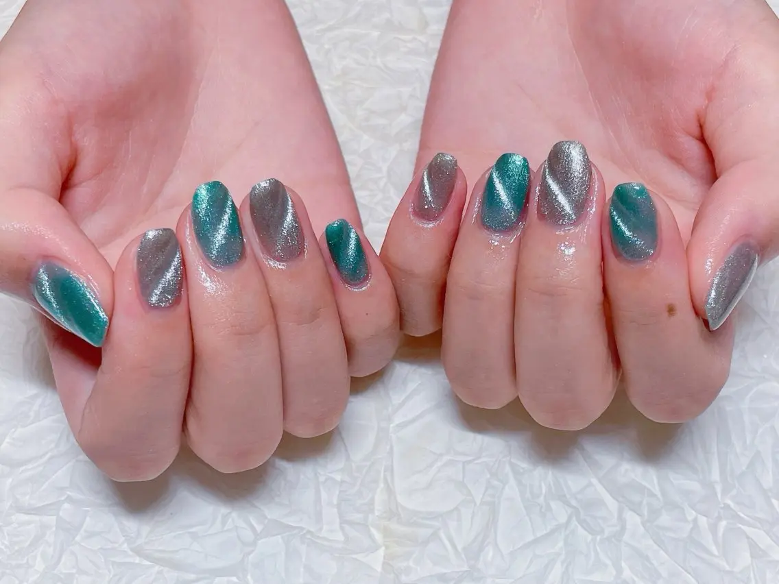 ネイル 夏ネイル ハンドネイル ハンドケア 💫ゆか_ Nailartistのネイルデザイン
