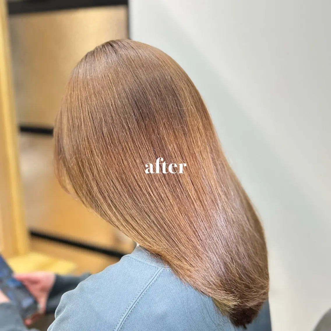 セミロング カラー 〔髪質改善特化型〕 小林優大のヘアスタイル