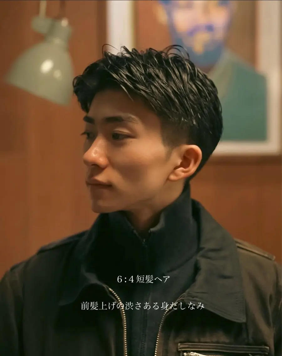 パーマ メンズ メンズ似合わせ タチカワユウキのヘアスタイル