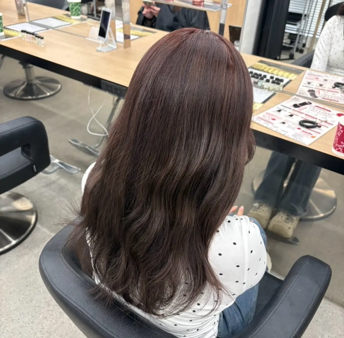 ロング ヘアカラー miku/ラベンダー 透明感カラー🪻❤︎のヘアスタイル