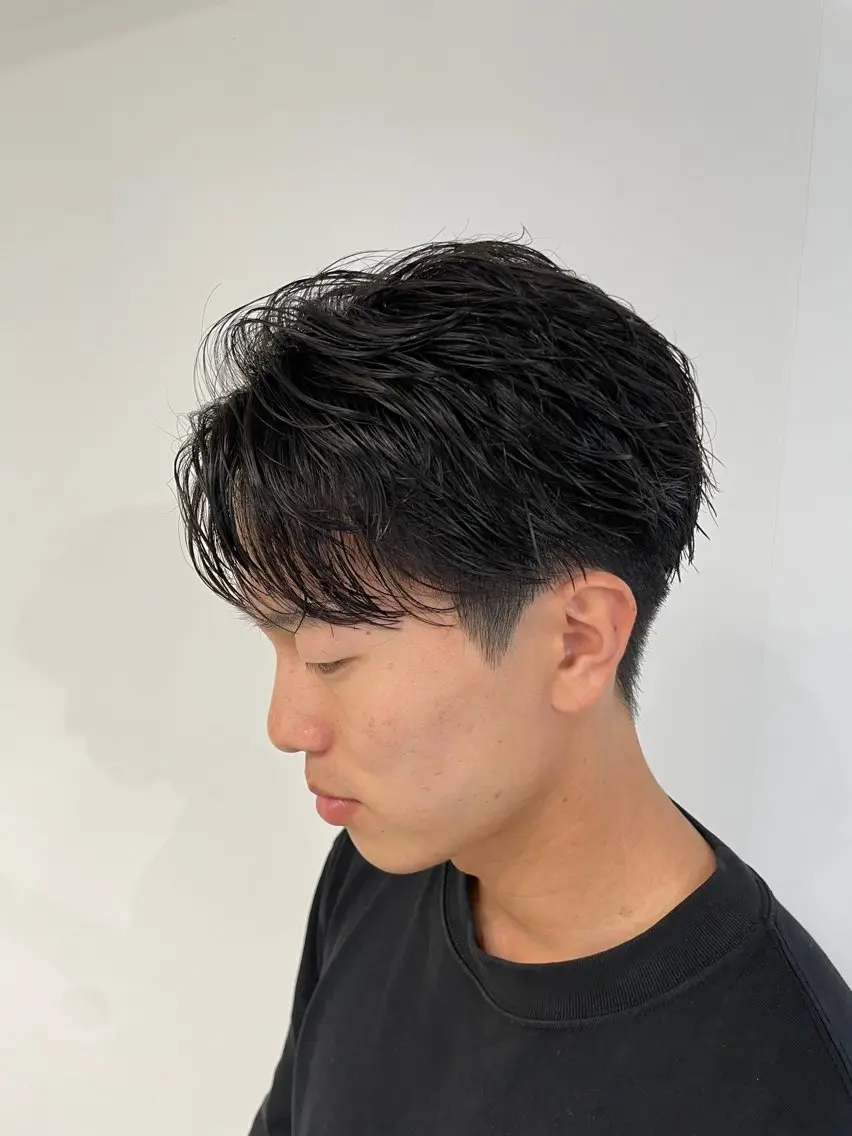 メンズ 三田 真穂のヘアスタイル