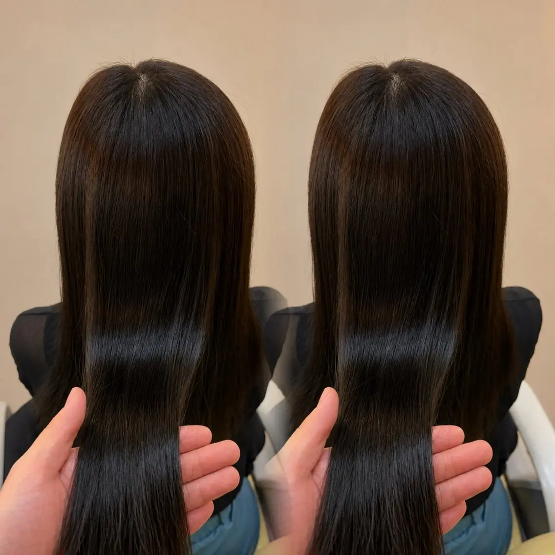 ロング カラー メンズ 黒髪 ブルーカラー ブルーブラック ヘアカラー 田中 翔大のヘアスタイル