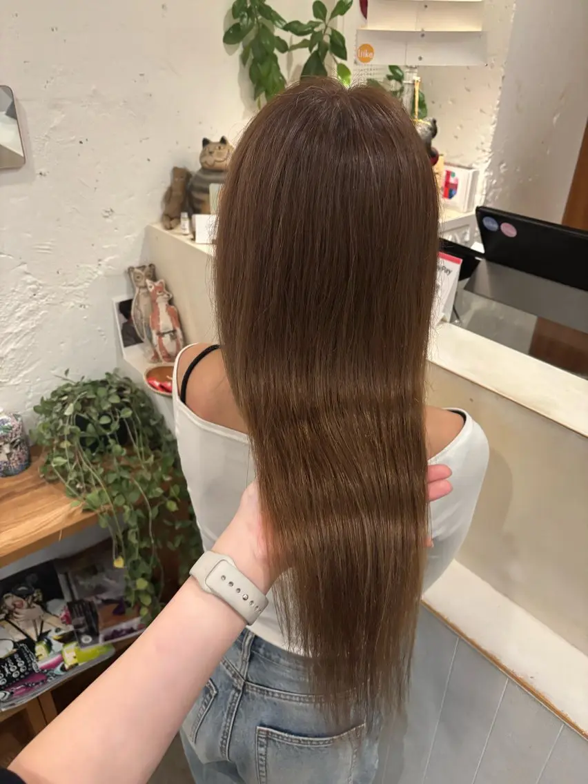 カラー ベージュカラー 🎀透明感カラー🎀 Yurinoのヘアスタイル